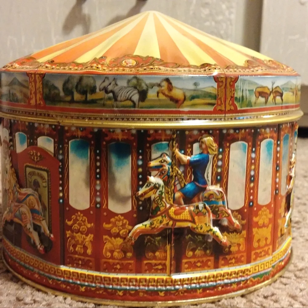 Carousel Tin Churchill's of London Graphics